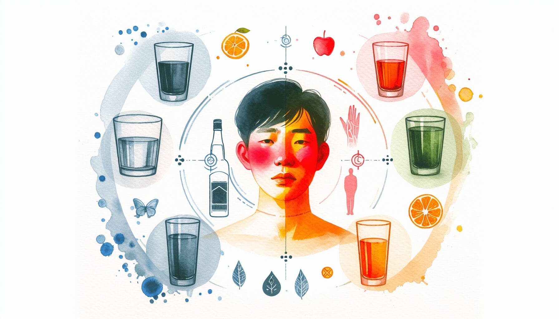 酒精：亞洲人喝酒特別容易臉紅的亞洲紅現象