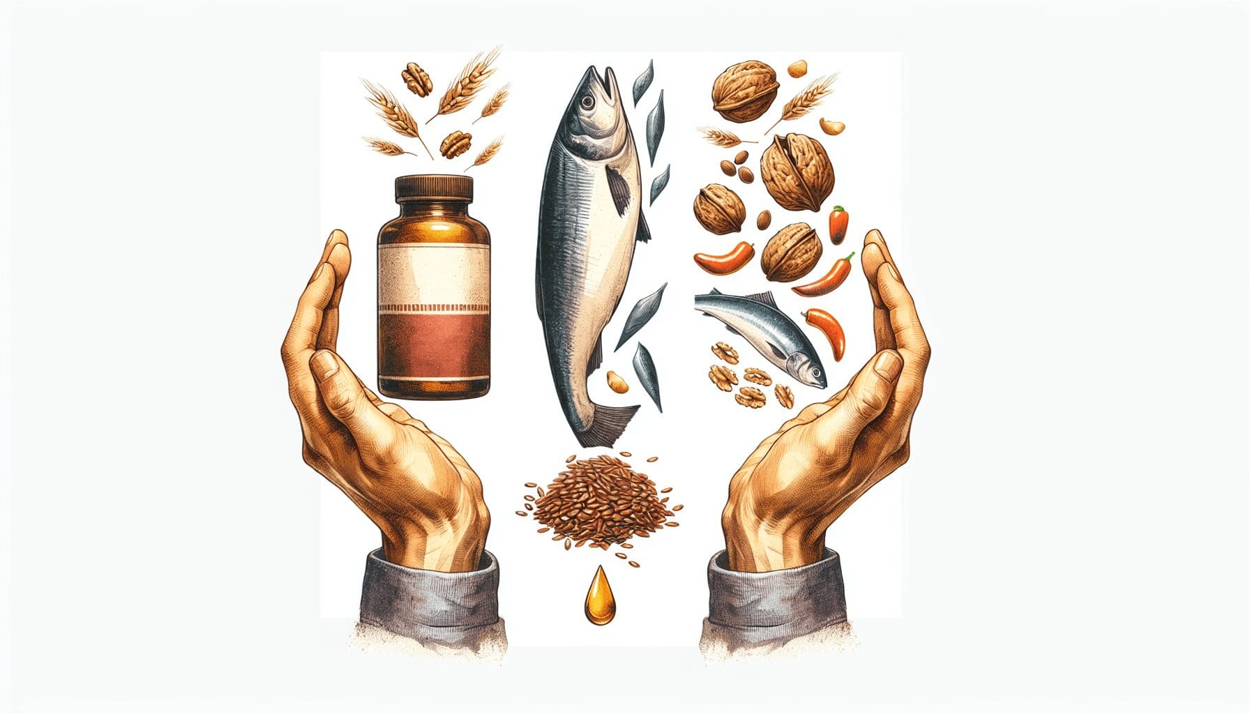 揭秘Omega-3：自然vs補充，你的選擇是？