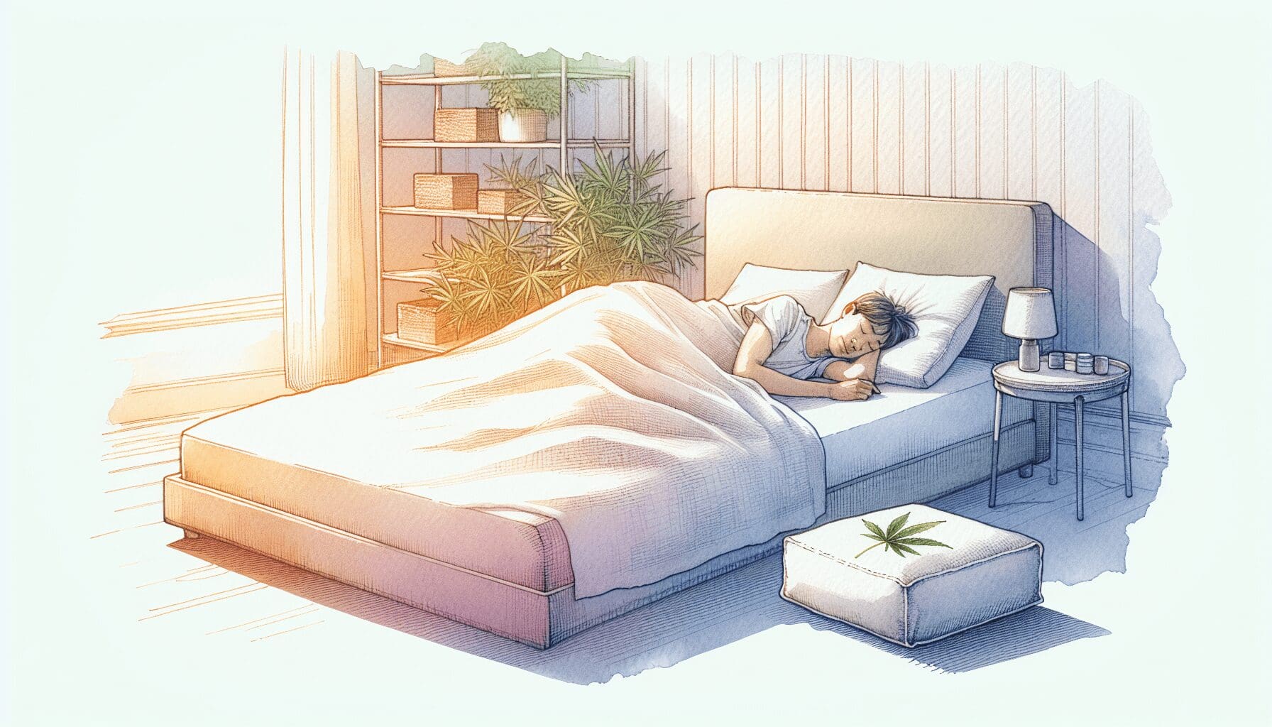 大麻枕頭CBD的神秘面紗：可以讓你睡得更好、一夜好眠嗎？