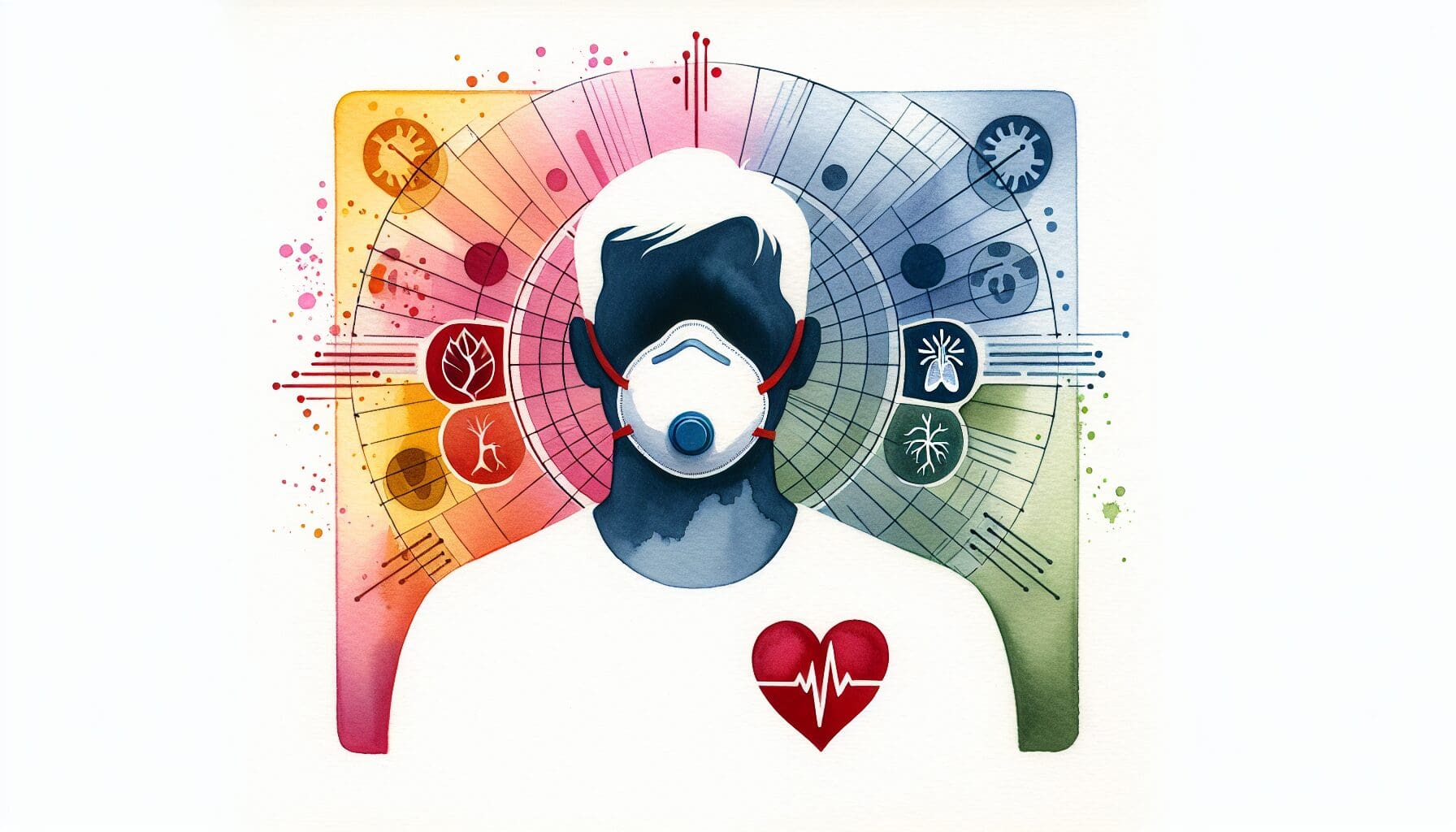 長時間配戴N95口罩對心肺健康的影響