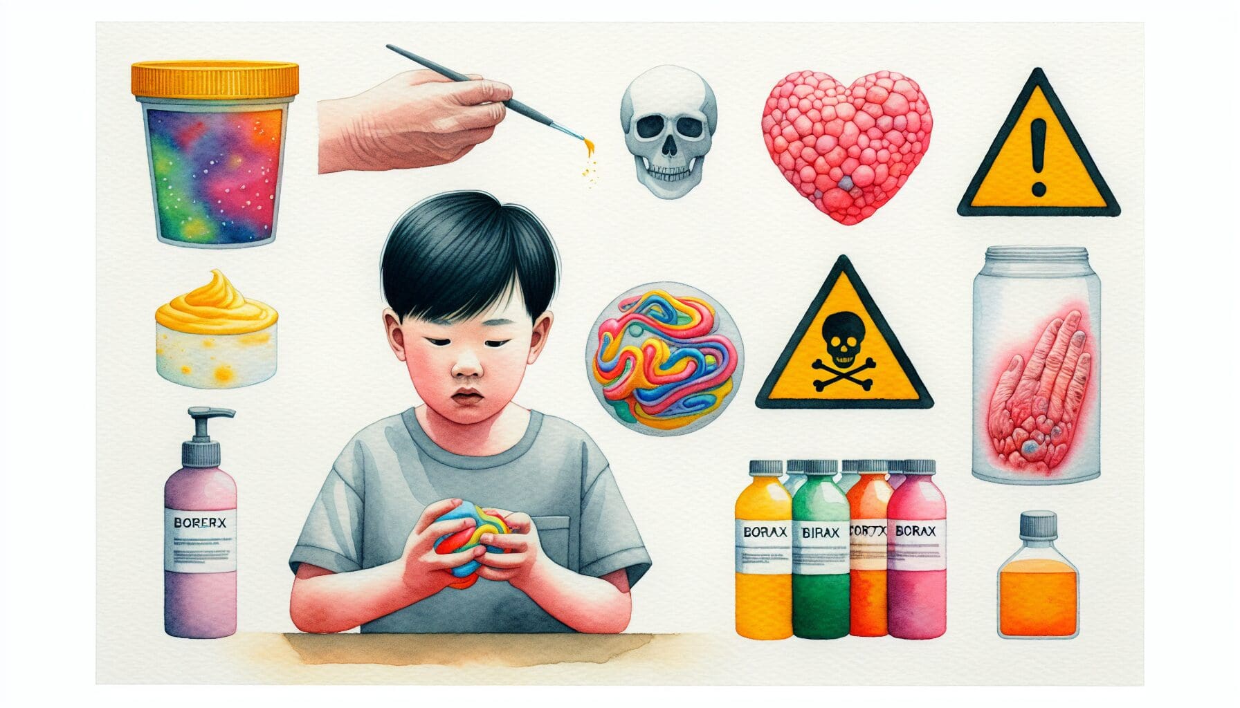 兒童玩具史萊姆背後的潛在風險