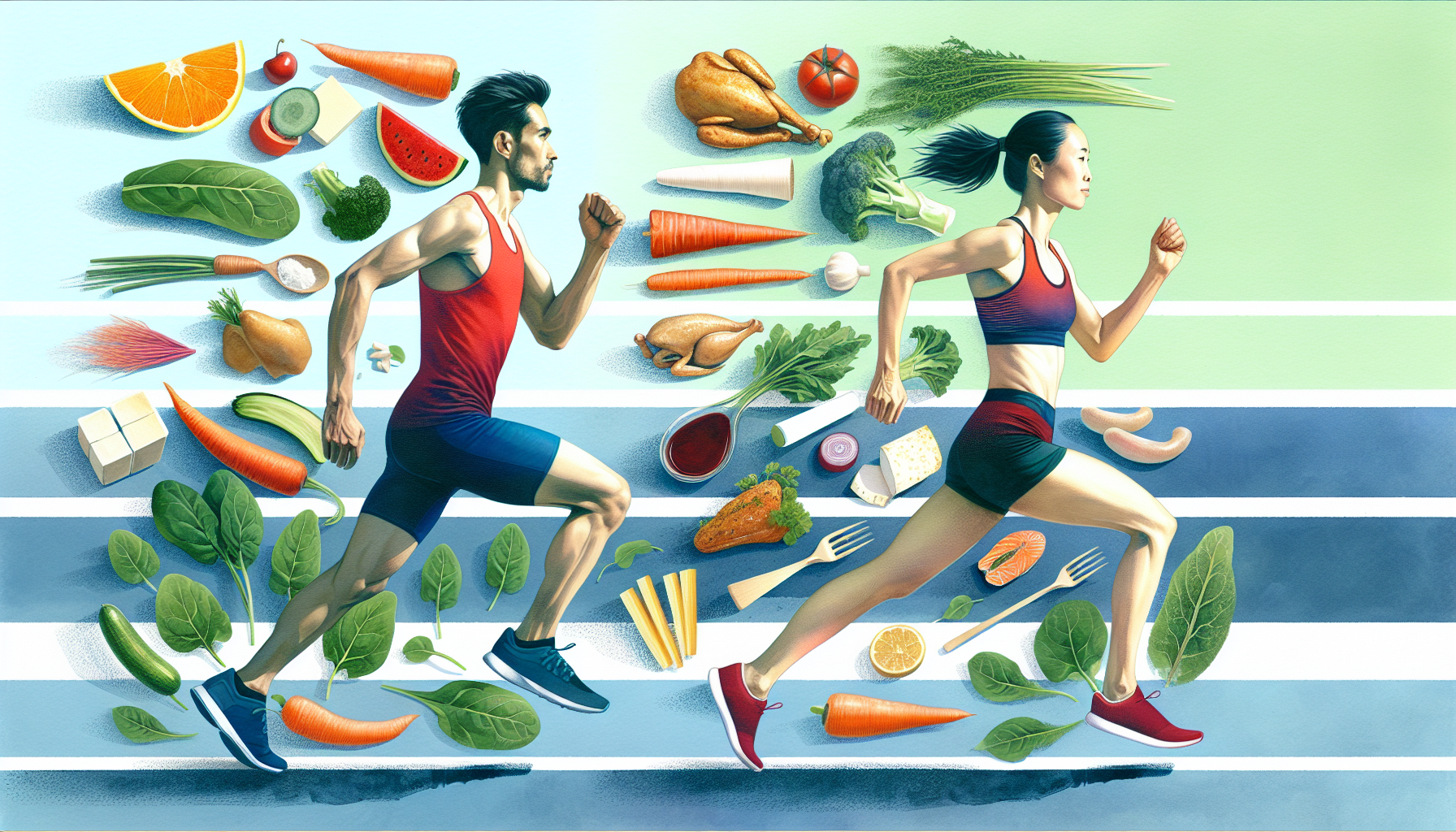 素食運動員的迷思：素食真能提升運動表現嗎？