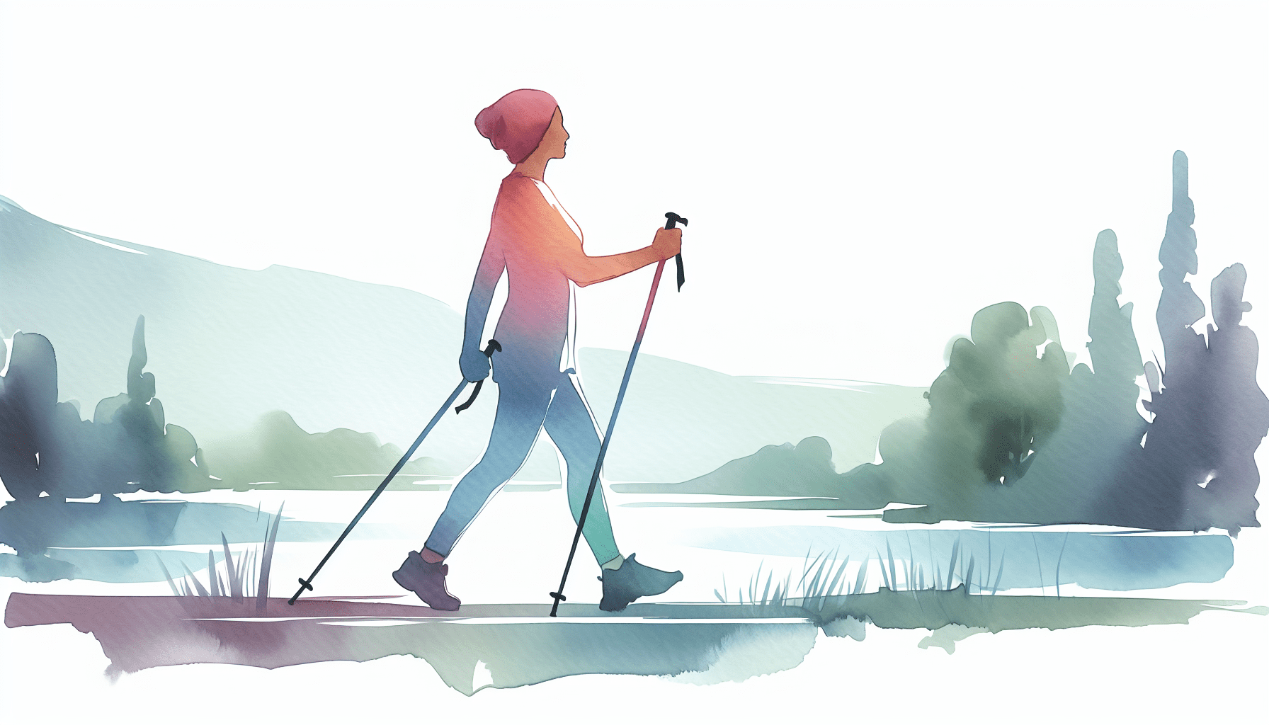 北歐式健走：全身鍛煉與健康的完美結合 | 科學的養生保健